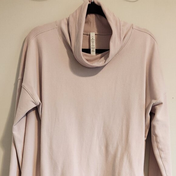 Lululemon Light Lilac Pullover Cowl Neck - Picture 1 of 10